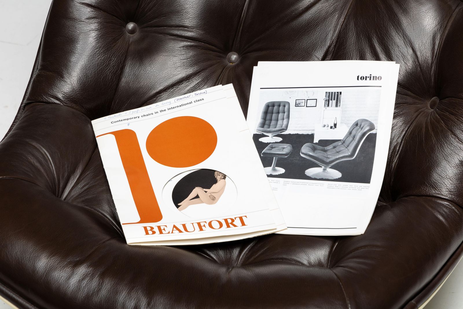 photo furniture Lounge Chair By Georges Van Rijck For Beaufort, Belgium, 1970s