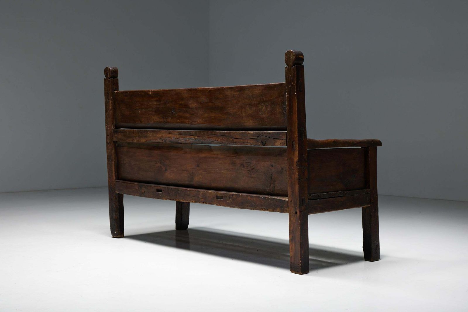 Art Populaire Bench, France, 19th Century photo for sale