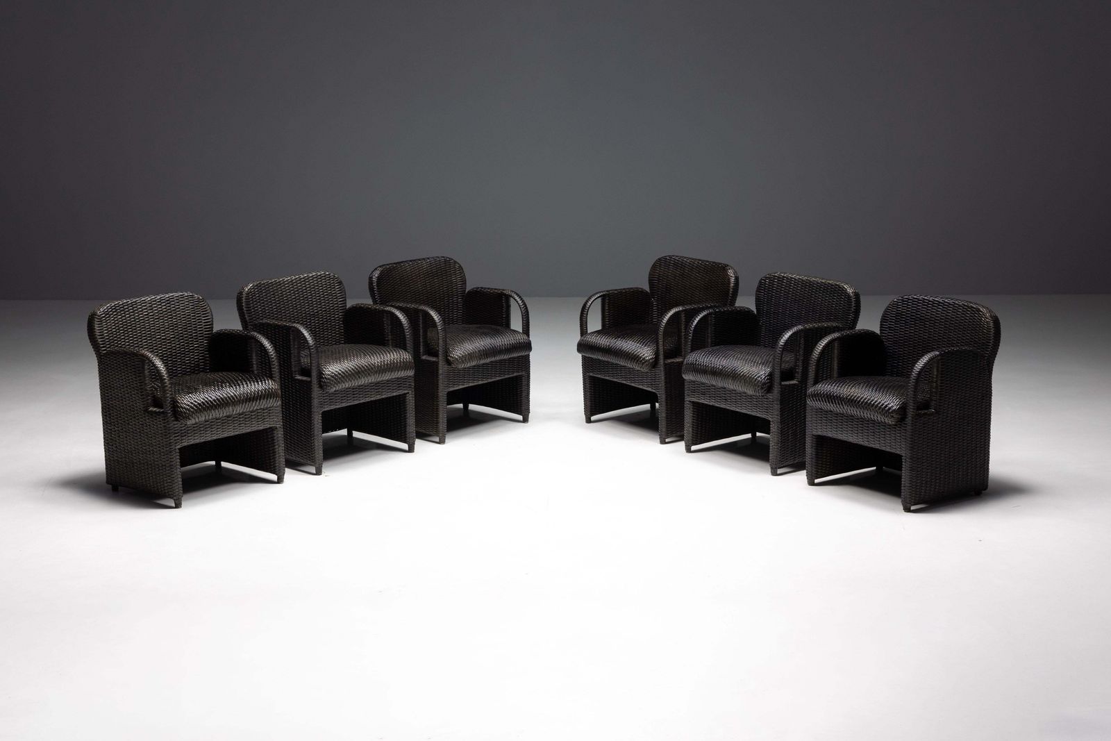Armchairs 'Tlinkit' By Gae Aulenti For Tecno, Italy, 1990s photo 1148.0