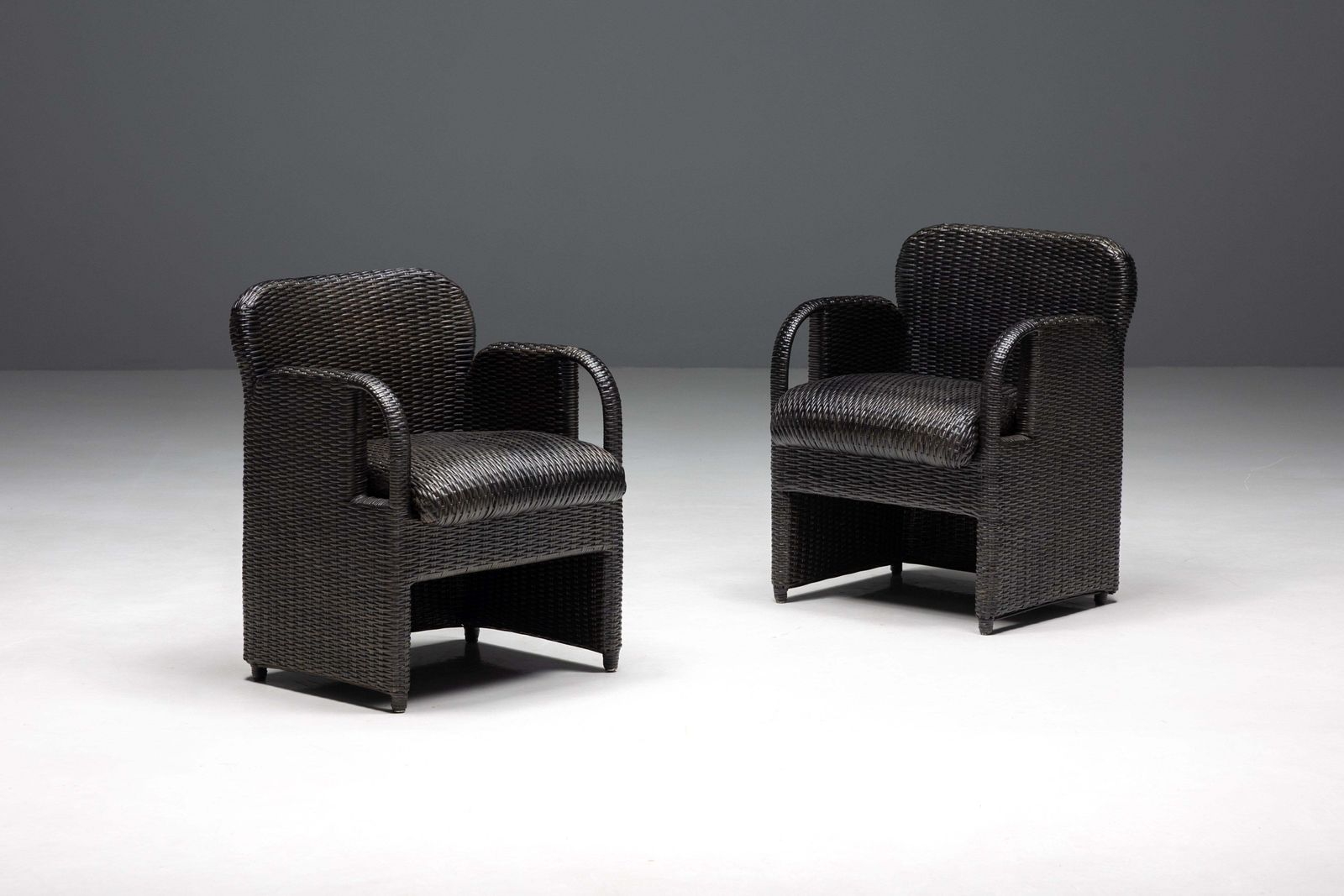 Armchairs 'Tlinkit' By Gae Aulenti For Tecno, Italy, 1990s photo buy