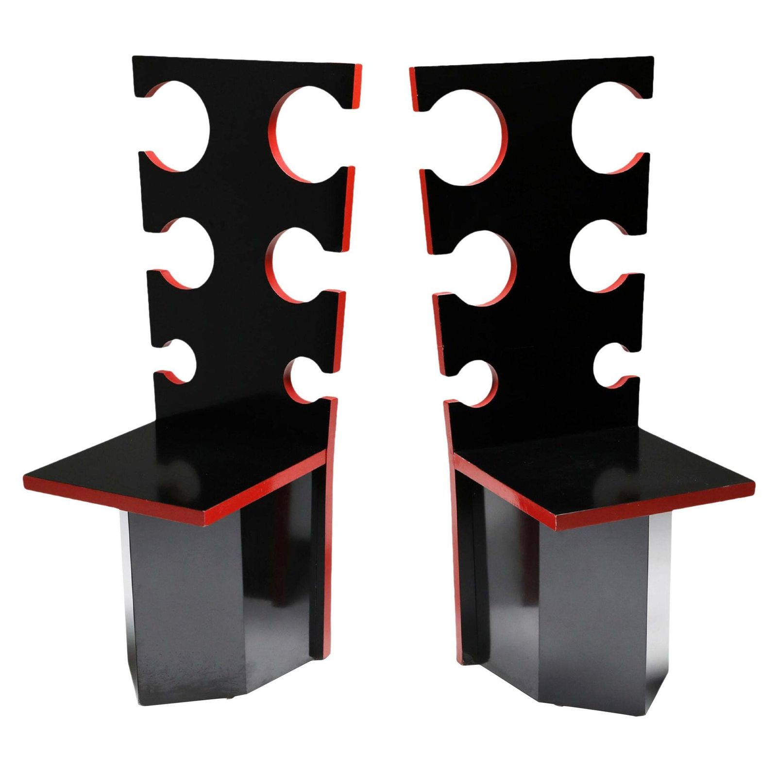 Mario Sabot Sculptural Chairs By Max Papiri, 1970s