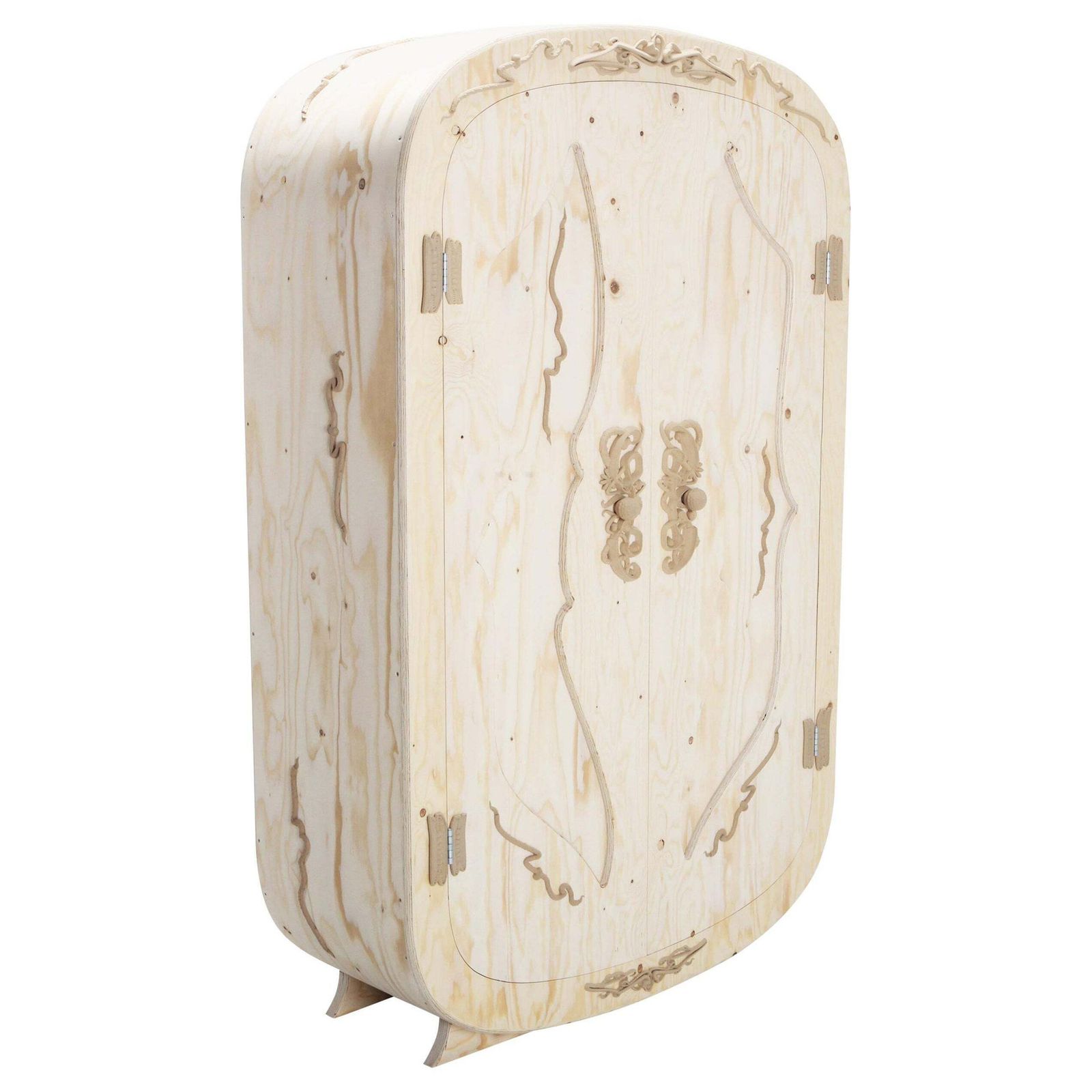 'Wood Blend Cabinet' Ornamental Round Edge Plywood Cabinet, Schimmel & Schweikle