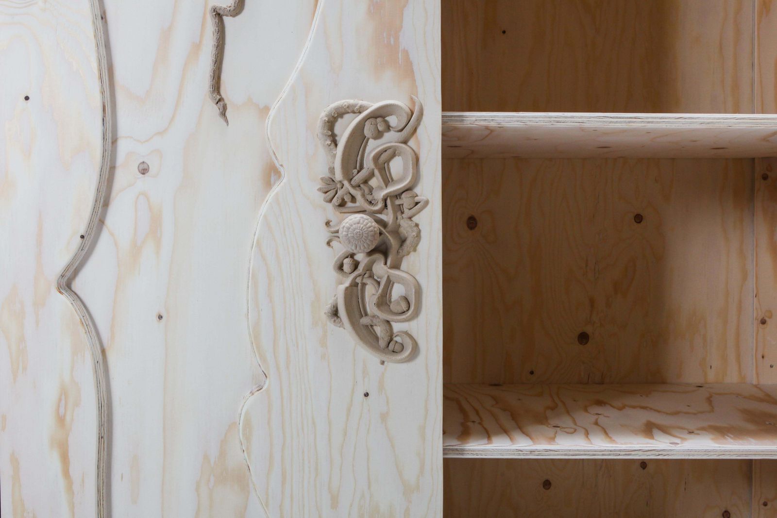 photo vinterior 'Wood Blend Cabinet' Ornamental Round Edge Plywood Cabinet, Schimmel & Schweikle