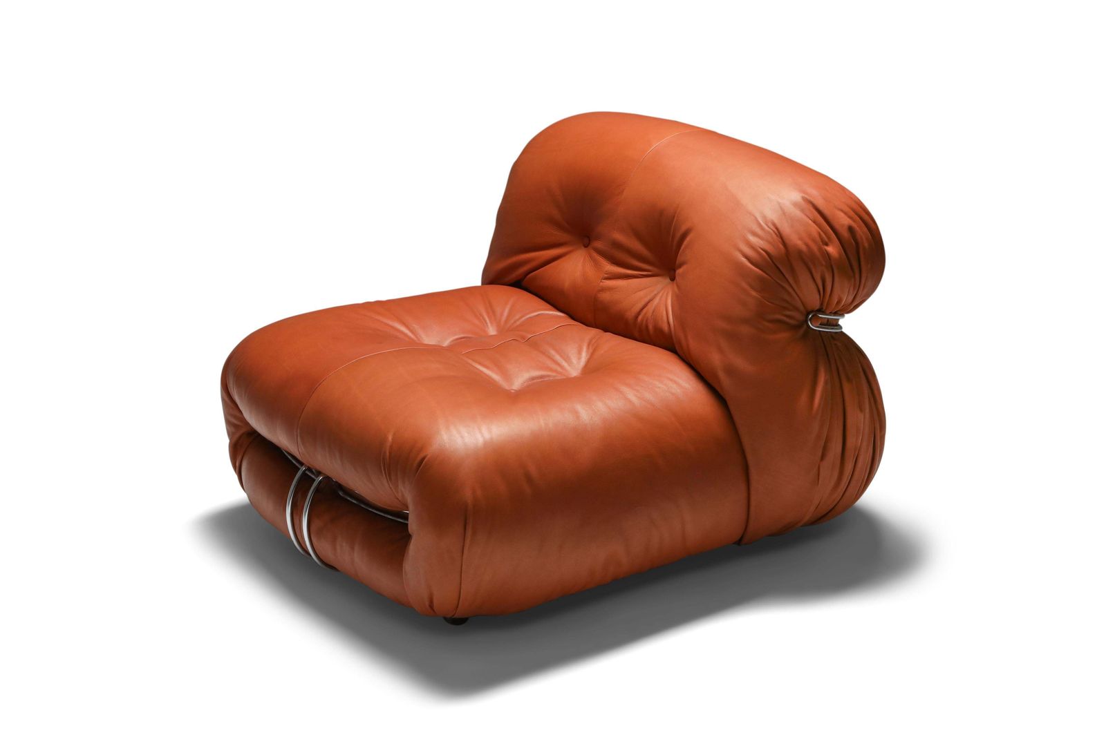 photo furniture Afra And Tobia Scarpa For Cassina 'Soriana' Pair Of Lounge Chairs, 1970's