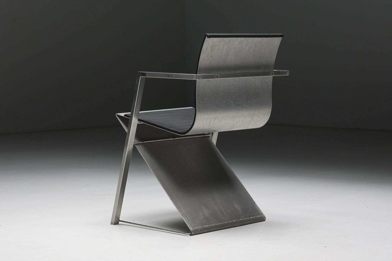 Pentagon Group Casino Model ‘D8’ Black Chairs, Germany, 1987 photo 3205.0