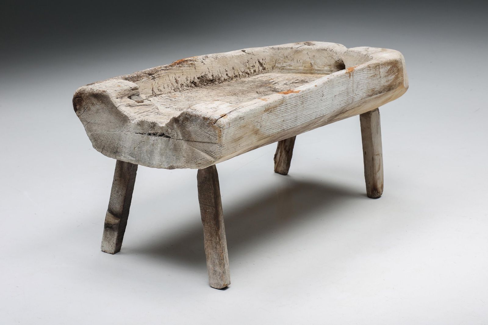 Wabi Sabi Rustic Drinking Trough, France, 1950s photo Garden Furniture