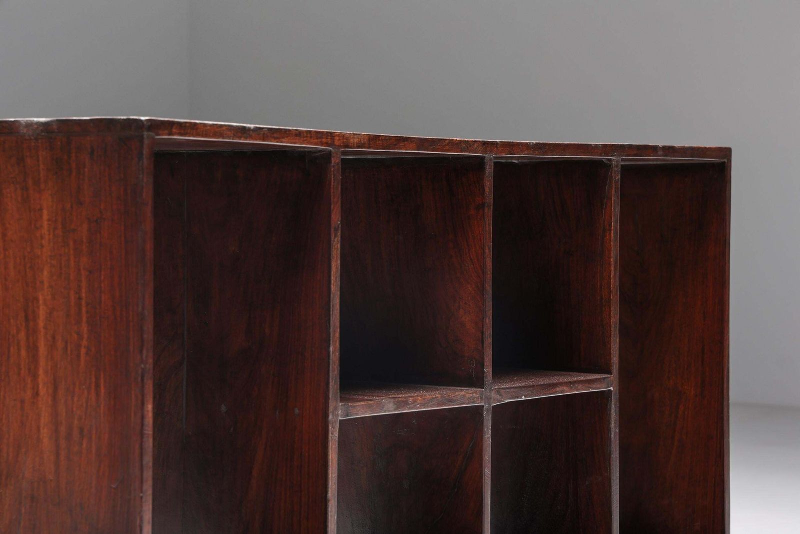 File Rack By Pierre Jeanneret, Low Cupboard, Pj 050202, Chandigarh, 1957 58 photo vintage