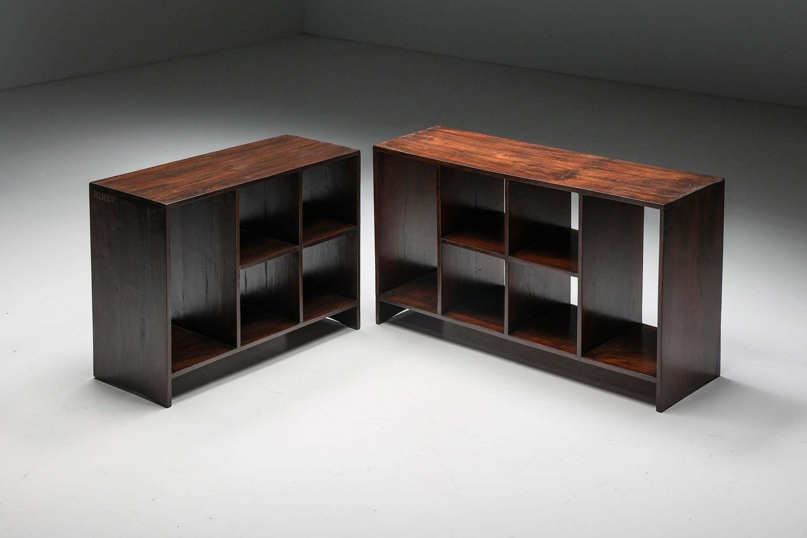 photo for sale File Rack By Pierre Jeanneret, Low Cupboard, Pj 050202, Chandigarh, 1957 58