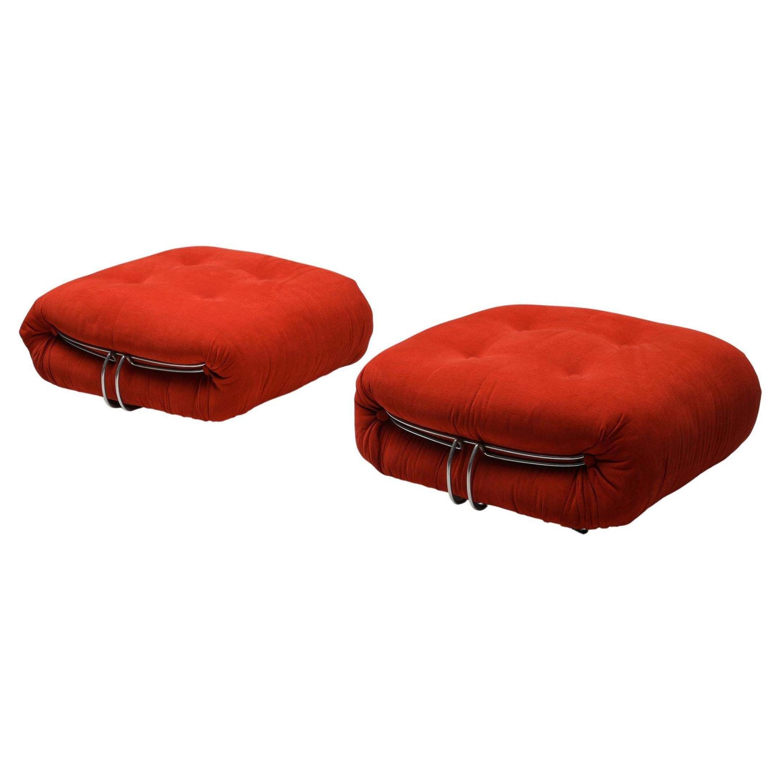 Soriana Pouf By Afra & Tobia Scarpa For Cassina, 1970s