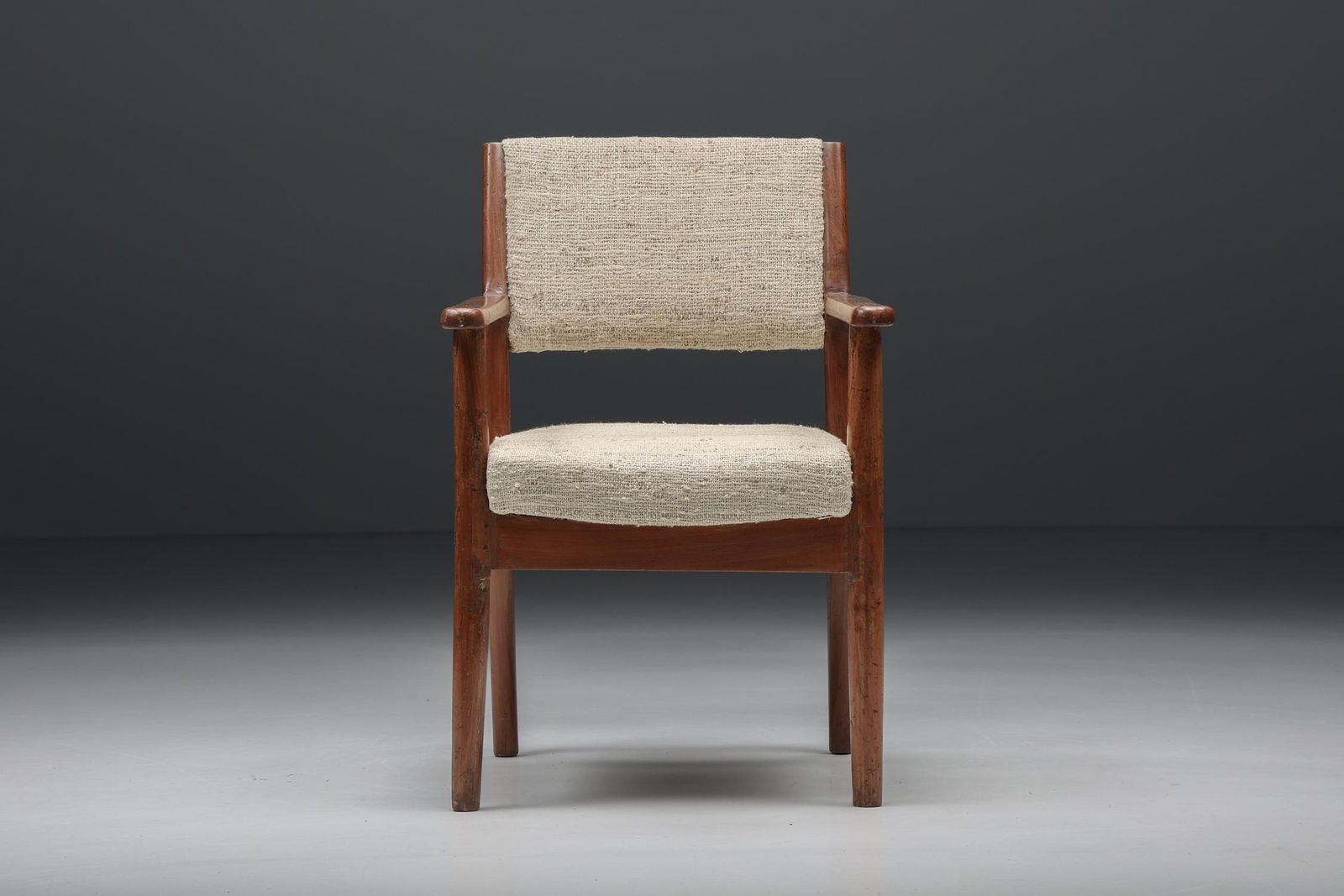 Pierre Jeanneret Chandigarh Psa Cc°315/166 Armchair, Chandigarh, 1950s photo vinterior