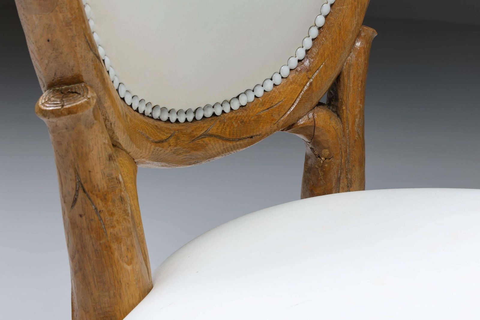 2547.0 Thonet Style Hand Carved Wooden Dining Chairs, Mid Century Modern, 1960s photo