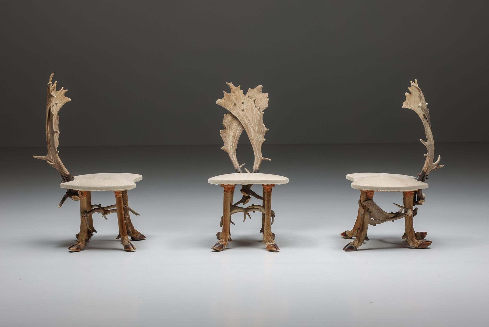Hunting Chairs, Sweden, 1950s photo for sale