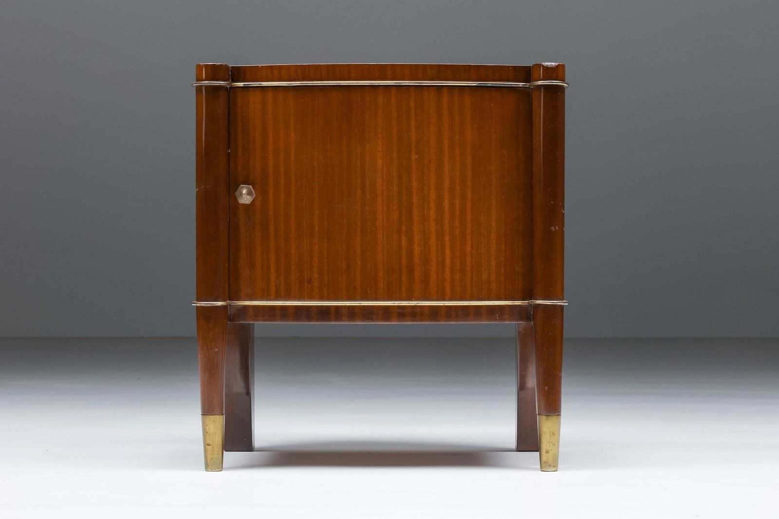 De Coene Brown Bed Side Table, Art Deco, Henry Van De Velde, 1960's photo Furniture