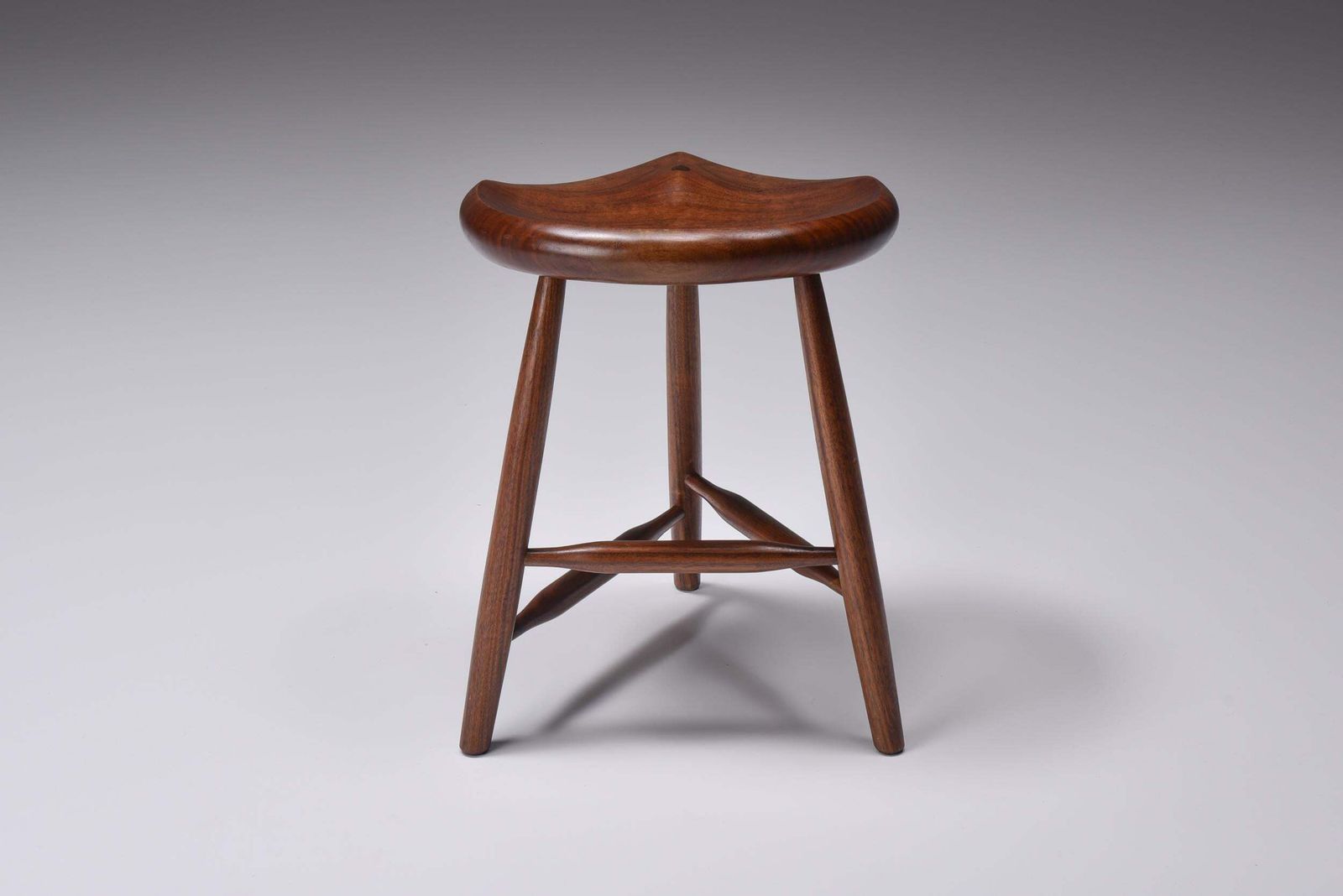Studio Furniture American Craft Stool Mid Century Modern 1960s USA photo Furniture