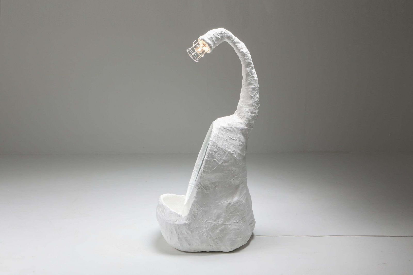 Sculpture With Mirror Lamp By Decio For Everyday Gallery photo furniture
