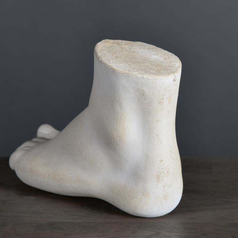 Plaster Sculpture Of The Pied De Diane. photo Art