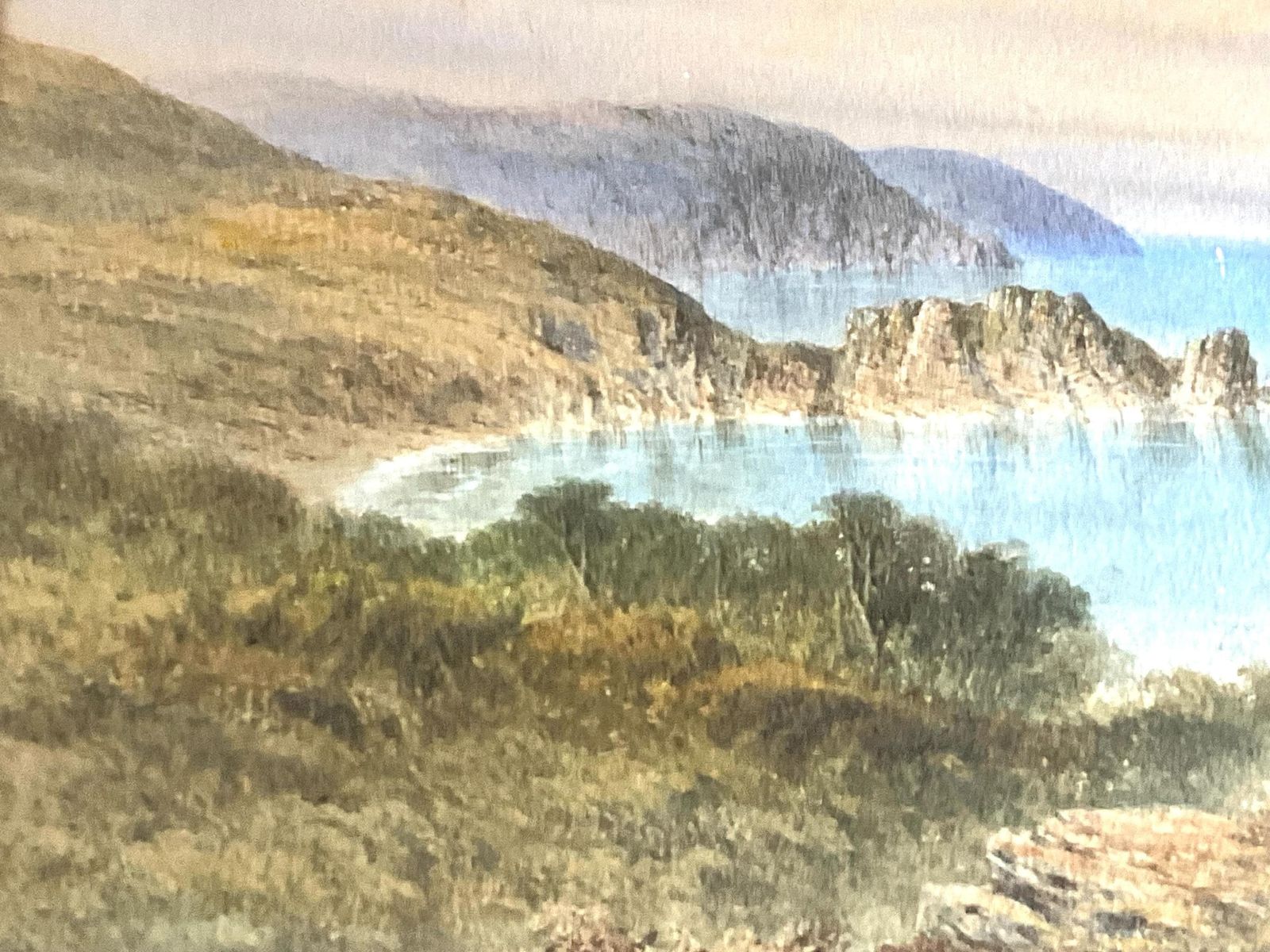 Antique Watercolour By George Lothian Hall, Signed And Dated. 1863. photo for sale