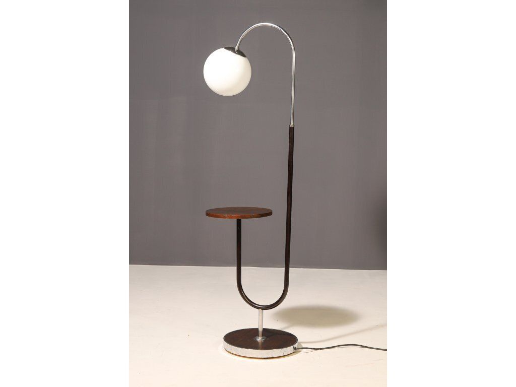 Lighting / Floor Lamps / Art Deco Floor Lamp By Jindřich Halabala For Up Závody, 1930s photo furniture