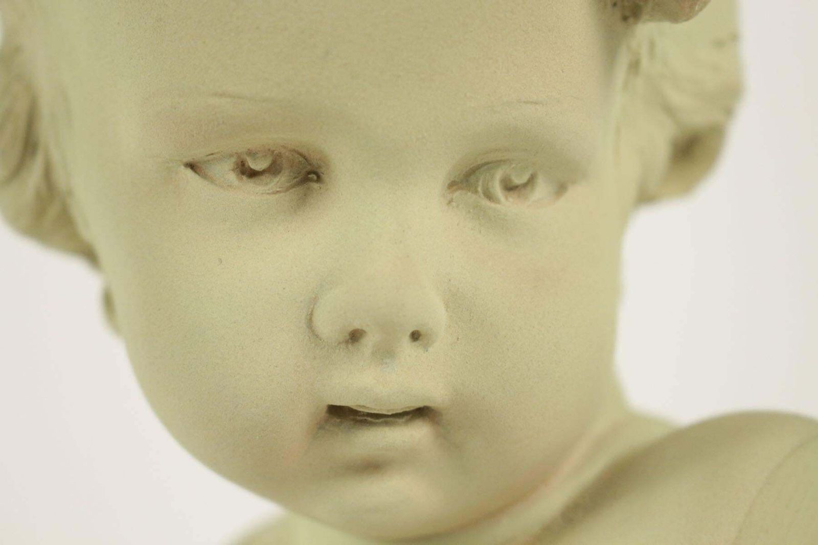 Bust Of A Child In Terra Cotta From The 20th Century, Signed Gobet photo furniture