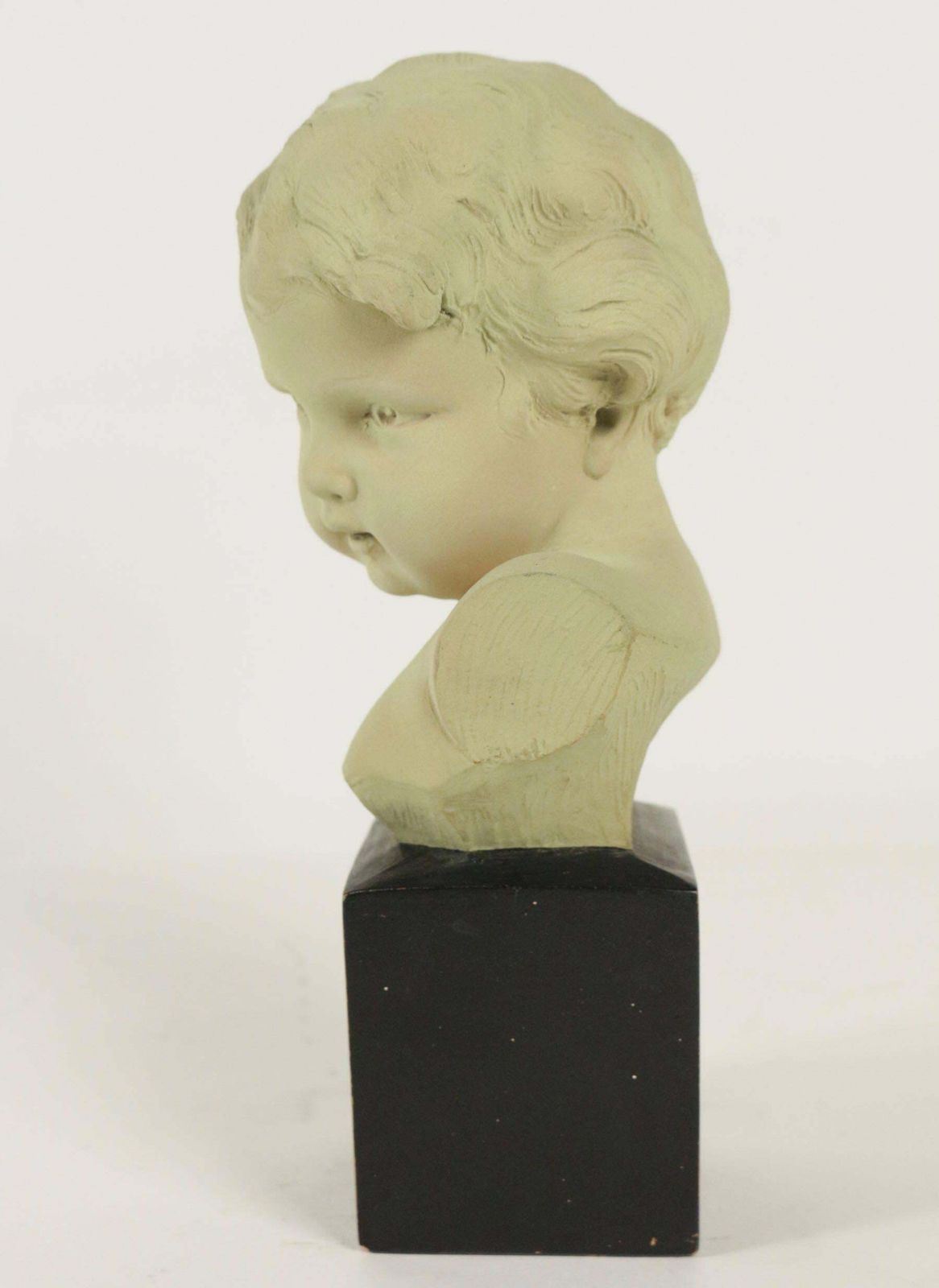 Bust Of A Child In Terra Cotta From The 20th Century, Signed Gobet photo for sale