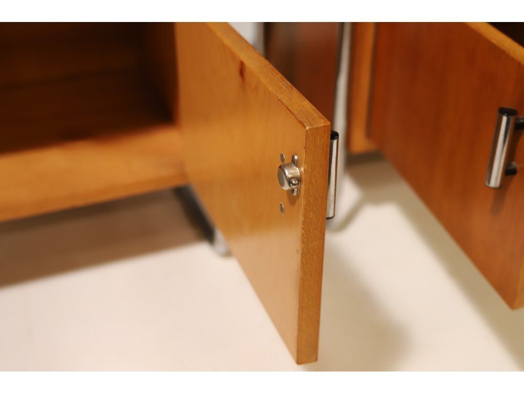 Pair Of Functionalist Nightstands | 1930s–1940s photo vintage