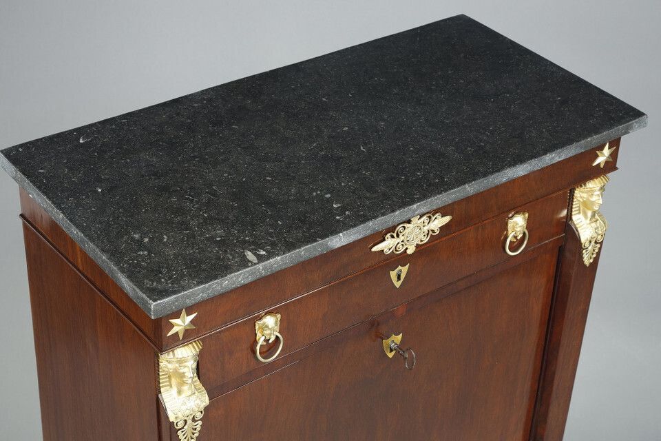 photo for sale Consulate Secretary In Mahogany And Mahogany Veneer