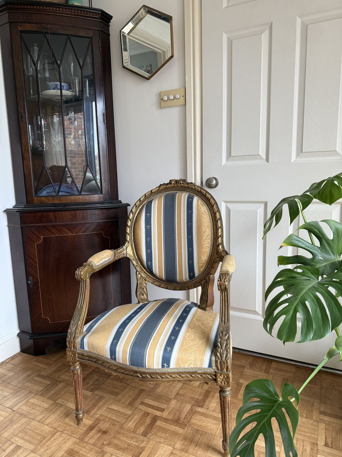 Antique Louis XVI Original French 5 Piece Suite photo buy