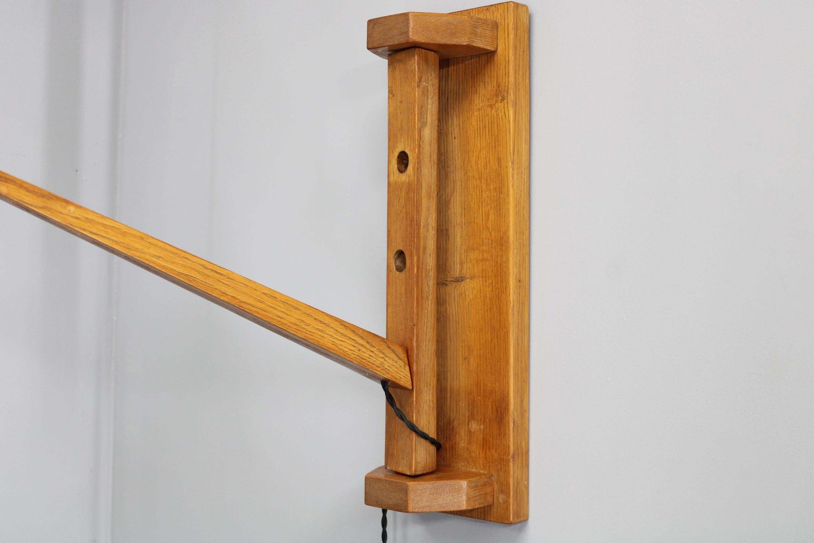 1960s Wall Wooden Lamp By Pokrok Zilina , Czechoslovakia photo 467.0