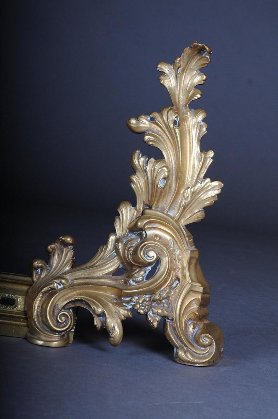 Home Fixtures 19th Century Antique French Mantelpiece / Fireplace Bucks Bronze photo