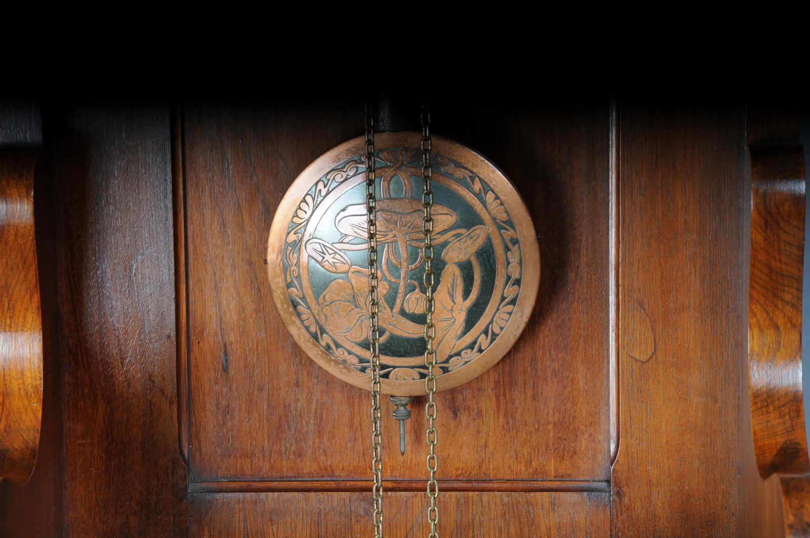 Antique Art Nouveau Grandfather Clock, Mahogany Germany, 1900 photo 3721.0