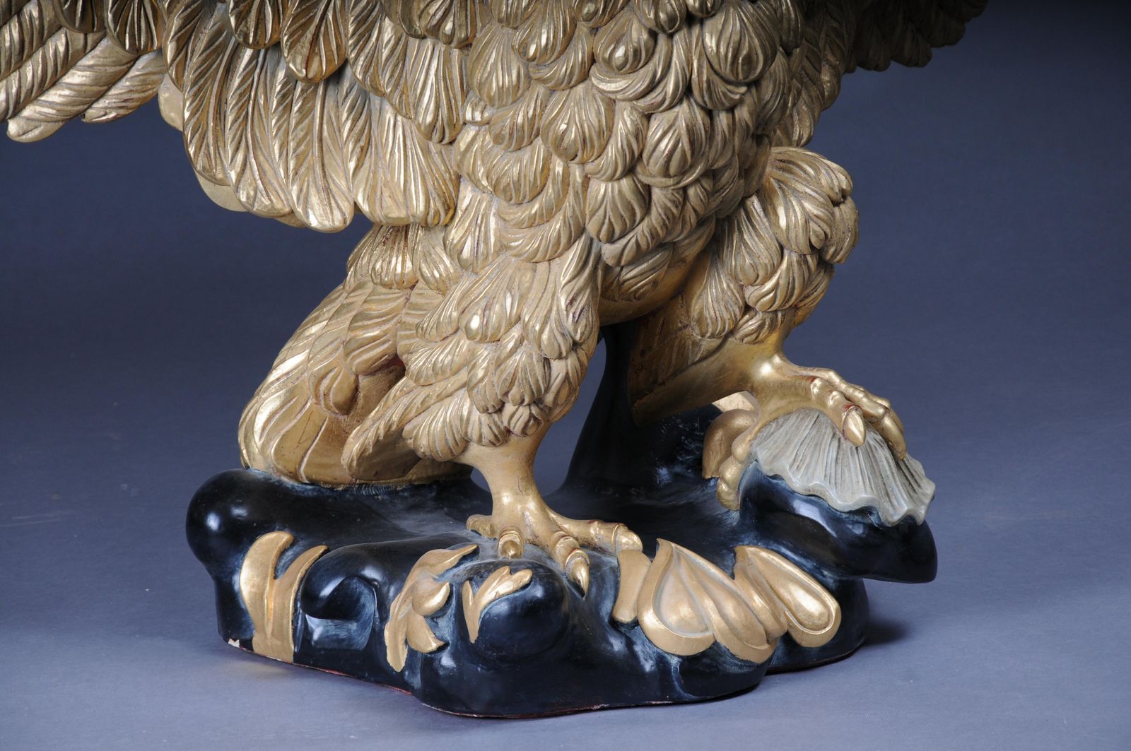 Furniture Pair Of Magnificent Eagle Consoles Designed By William Kent photo