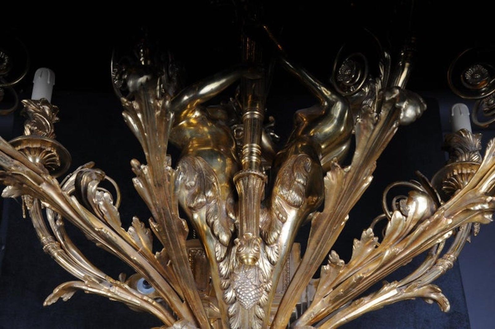 Pair Of Monumental Wall Appliques Napoleon III After J. B. Klagmann photo 13545.0