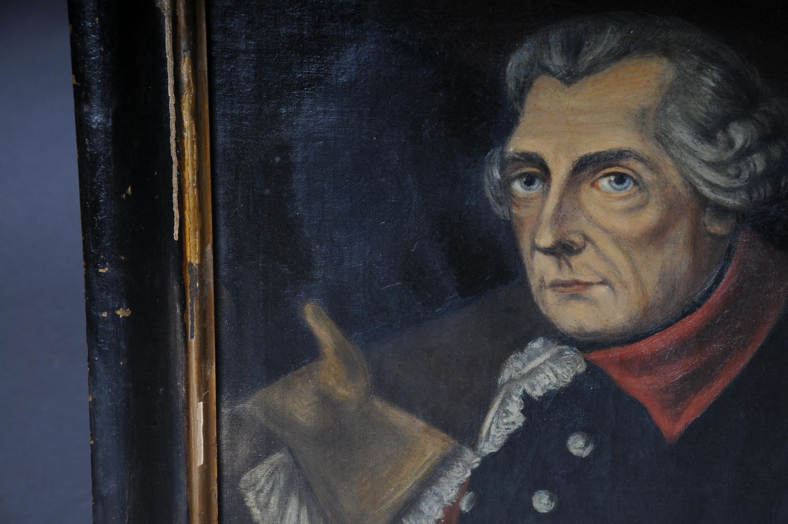 photo furniture Antique Painting Of Frederick II/Frederick The Great After Anton Graff