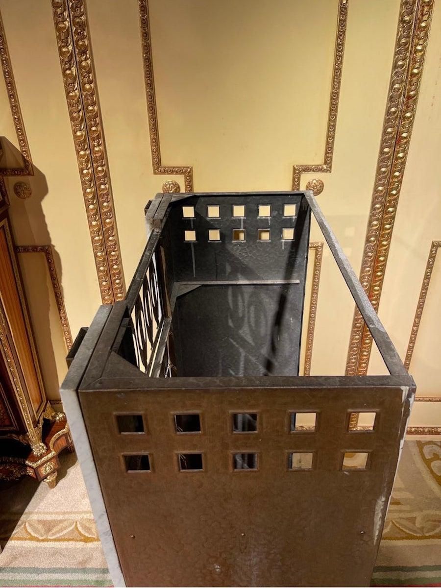 Unique Art Nouveau Heater Cladding / Fireplace Cladding photo vinterior