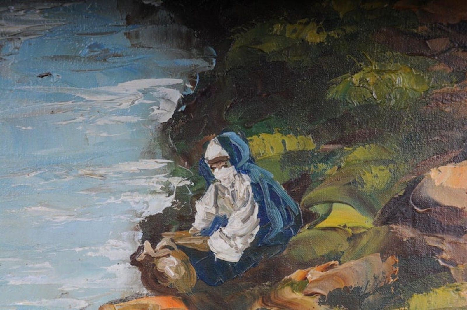 Oriental Painter Oil Painting O. Birkholz photo 868.0
