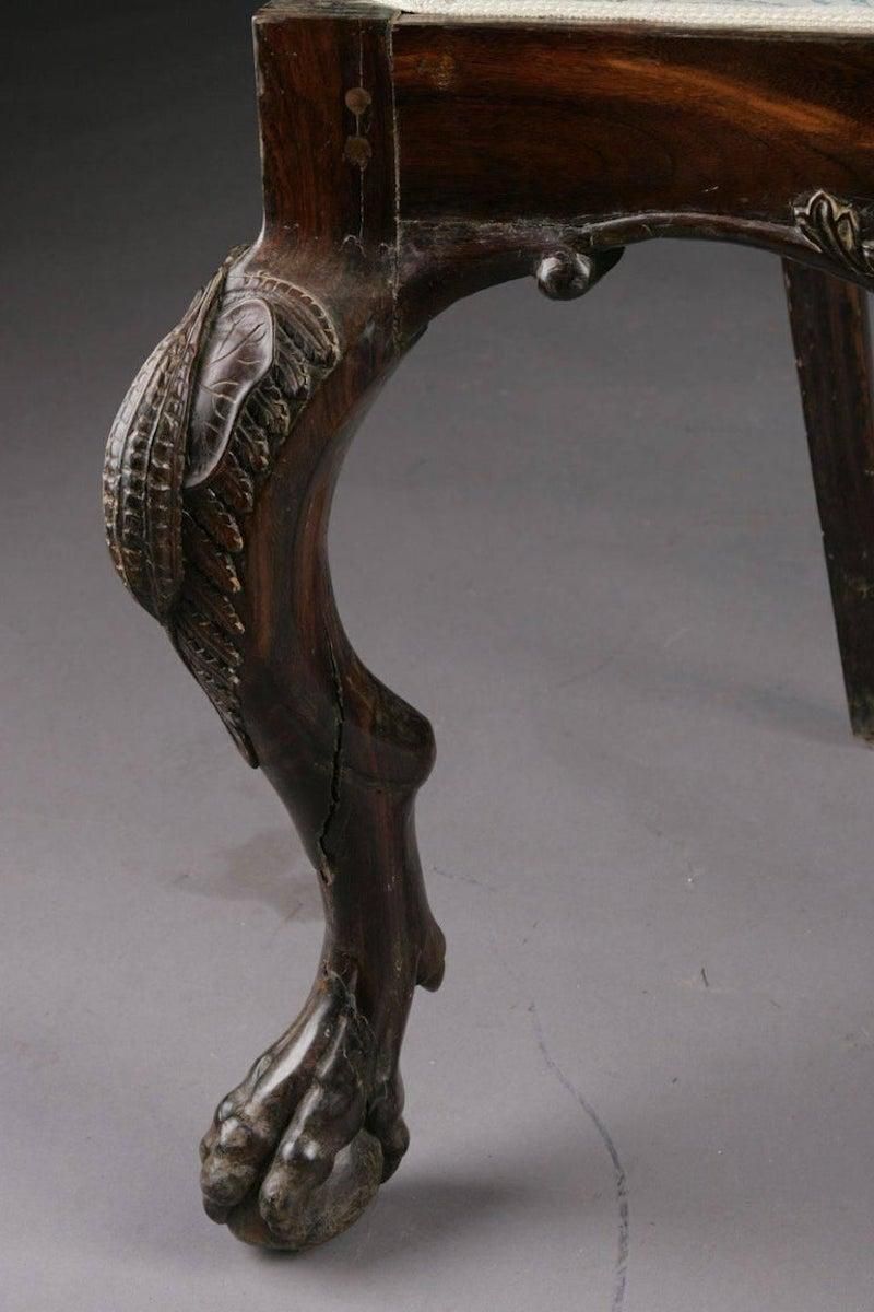 19th Century Baroque Thron Chair In Colonial Style photo buy