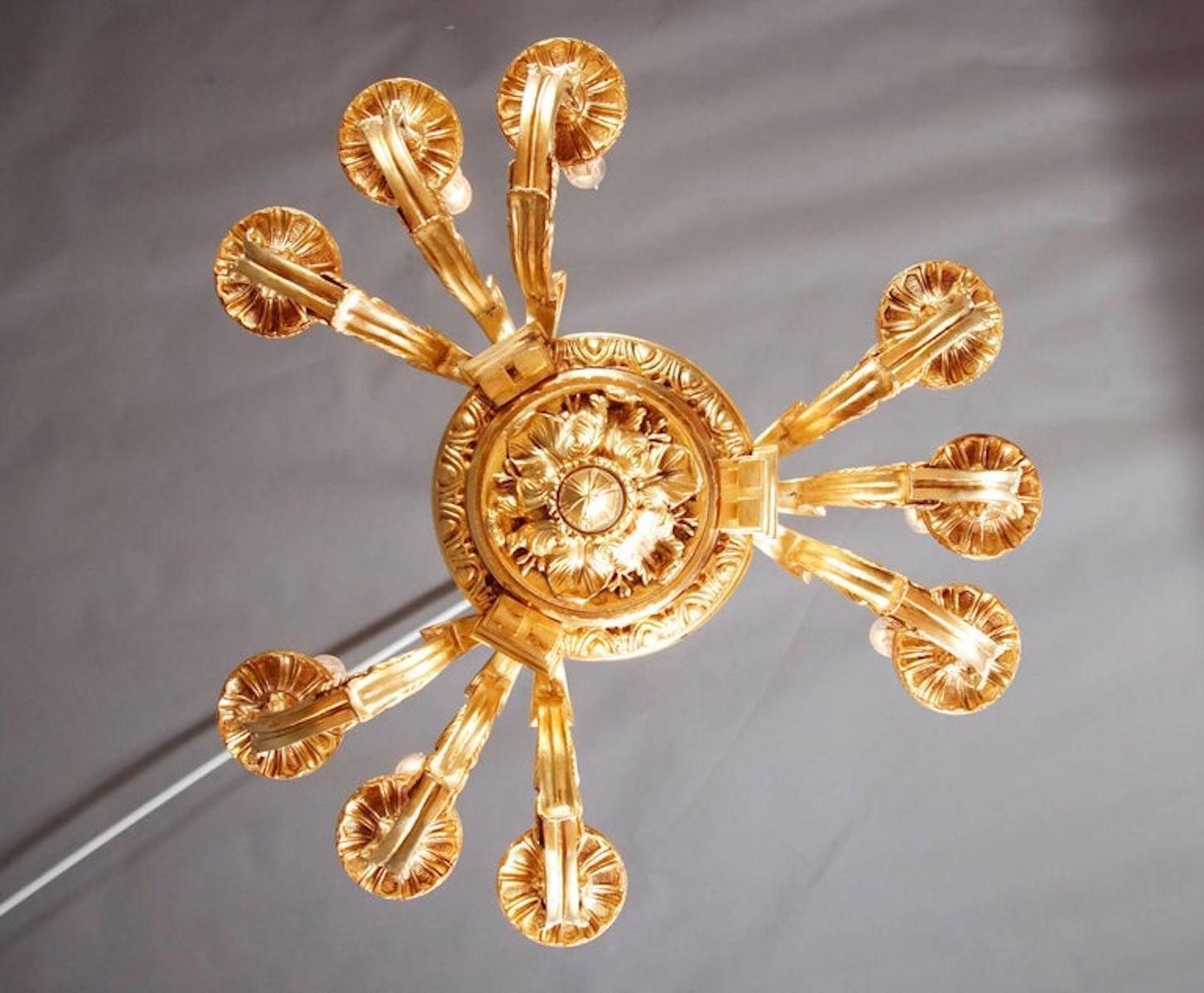 photo for sale 20th Century Louis XIV Style Chandelier