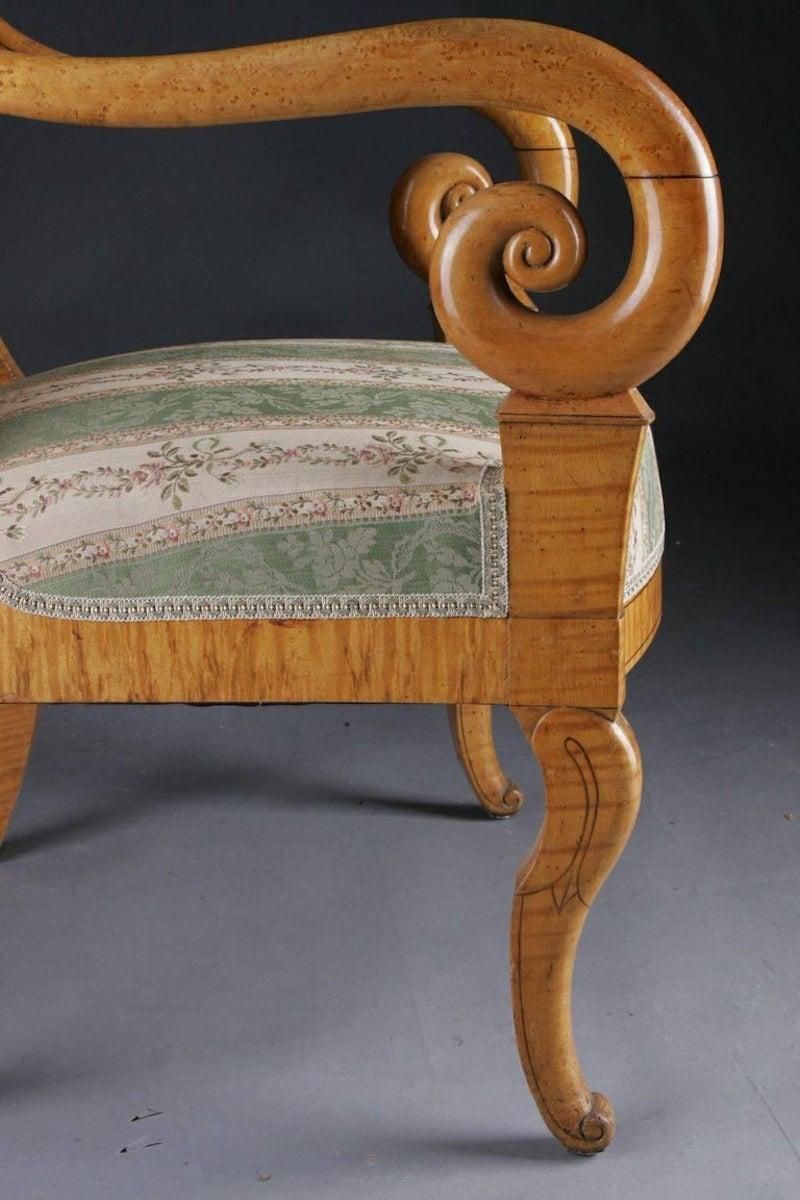 photo furniture 19th Century France Furnished Armchair Group