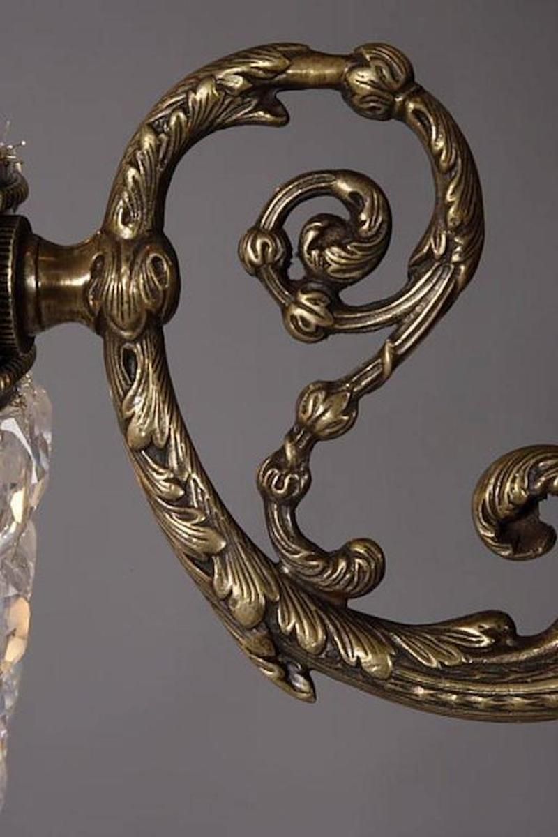 20th Century Biedermeier Style Basket Chandelier photo vinterior