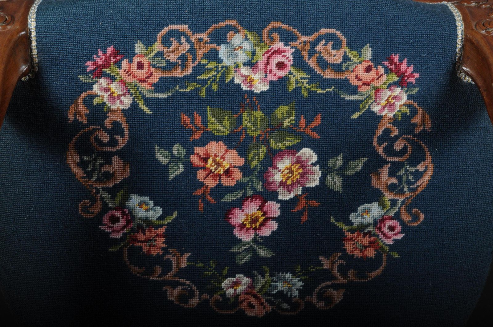 Furniture 20th Century Biedermeier Armchair Louis Philippe, Circa 1855 photo