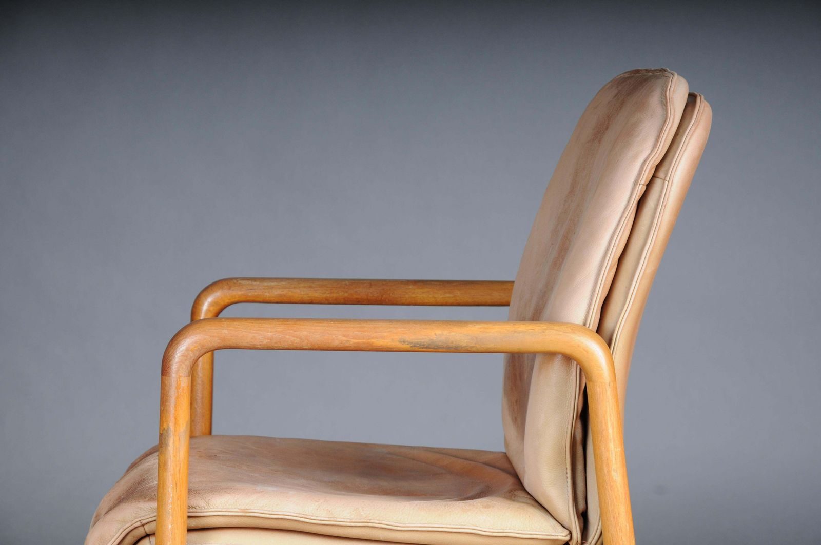 Scandinavian Vintage Armchair, Teak 70s/80s photo vintage