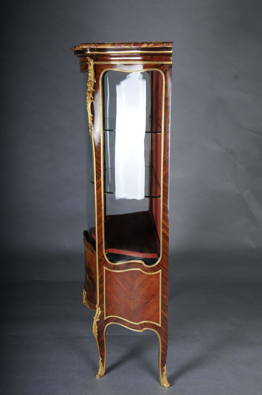 photo buy Antique Louis XV Display Cabinet Napoleon III, Paris, Around 1880