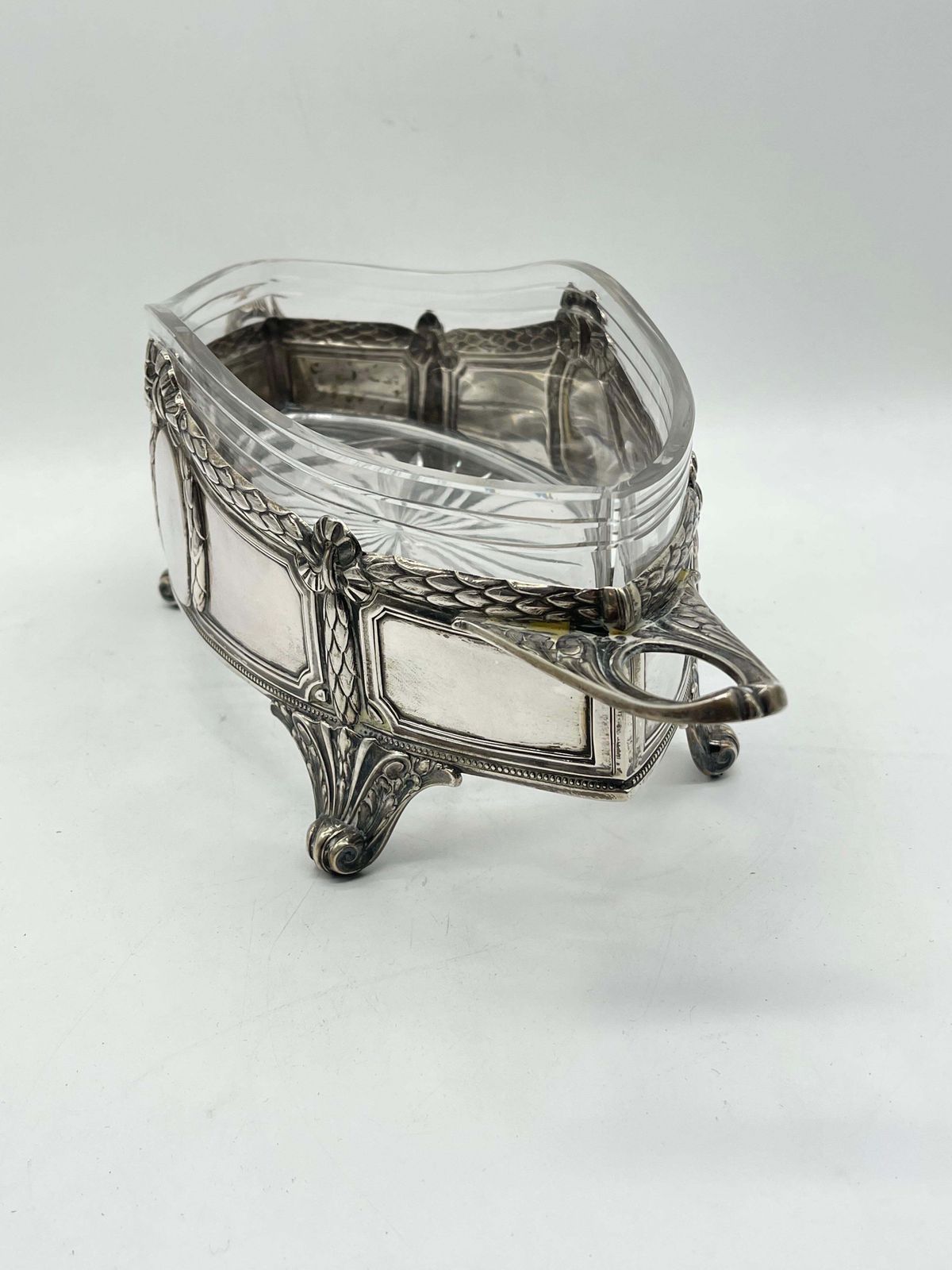 Exclusive Jardiniere Neoclassicism Germany Planter Glass Insert Plant Pot photo for sale