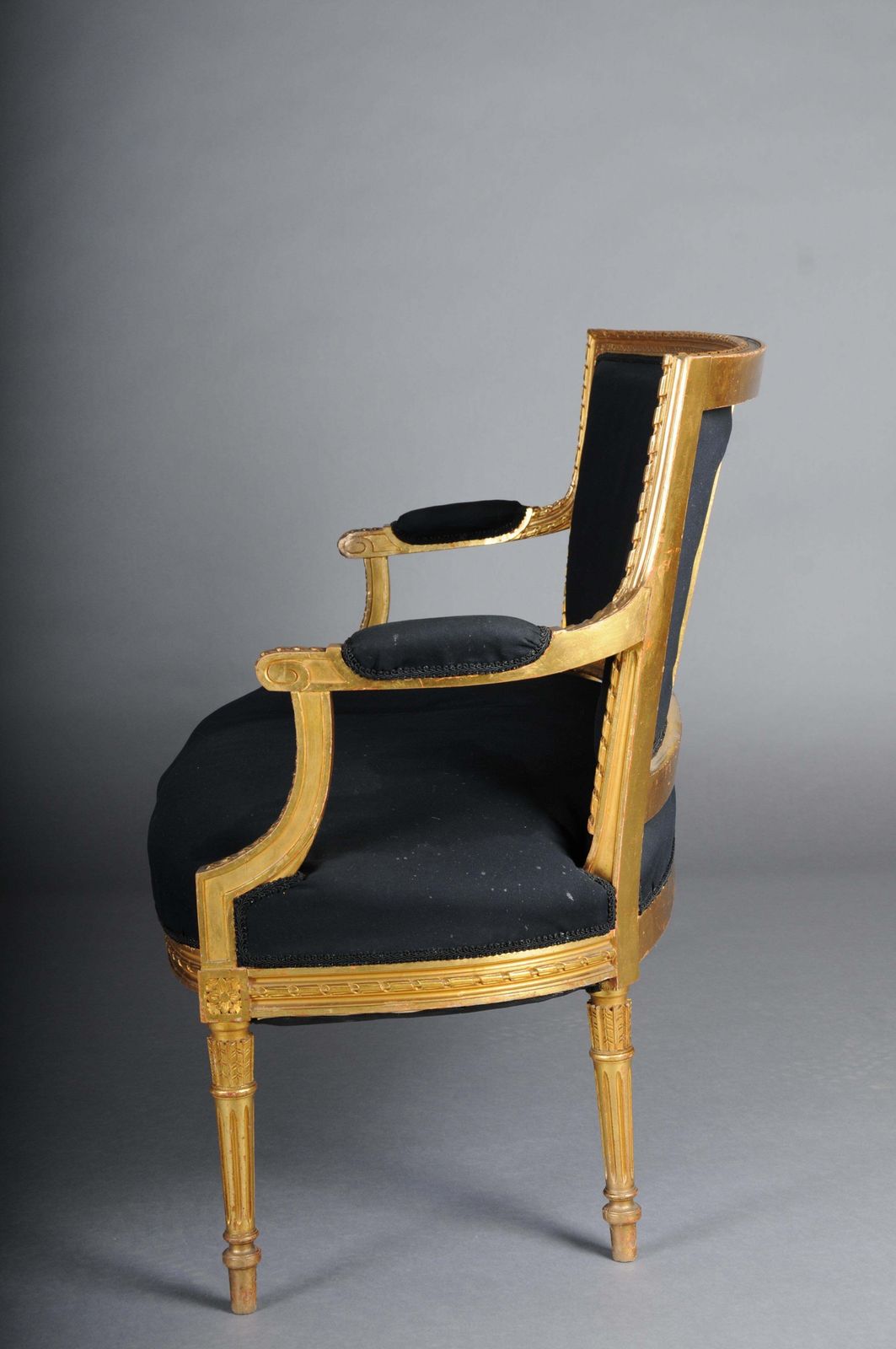 photo buy Antique French Salon Canape/Sofa Louis XVI, Gold