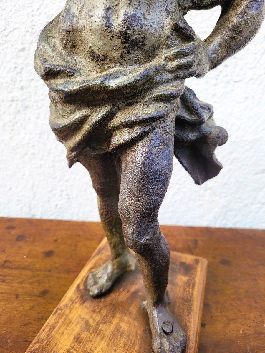 Cast Iron Mercury Statue, 18th Century And Earlier photo furniture