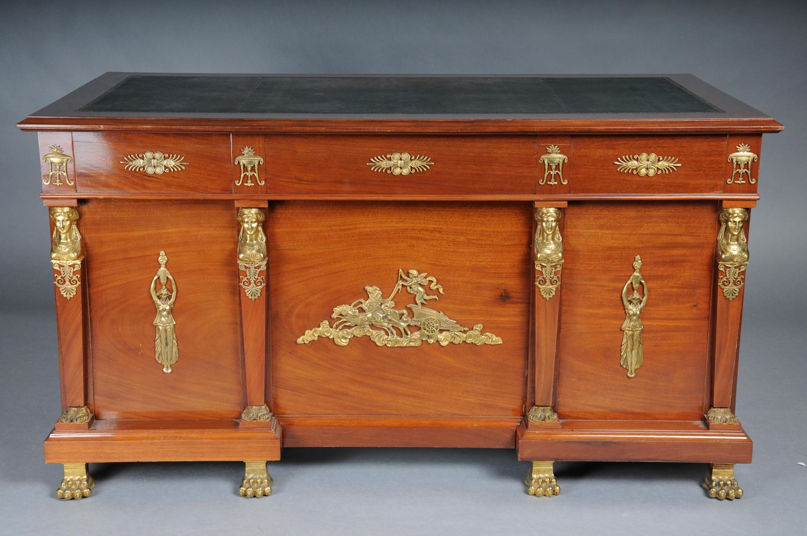 photo buy Royal Empire Desk/Bureau Plat, Gilt Bronze, 19th Century
