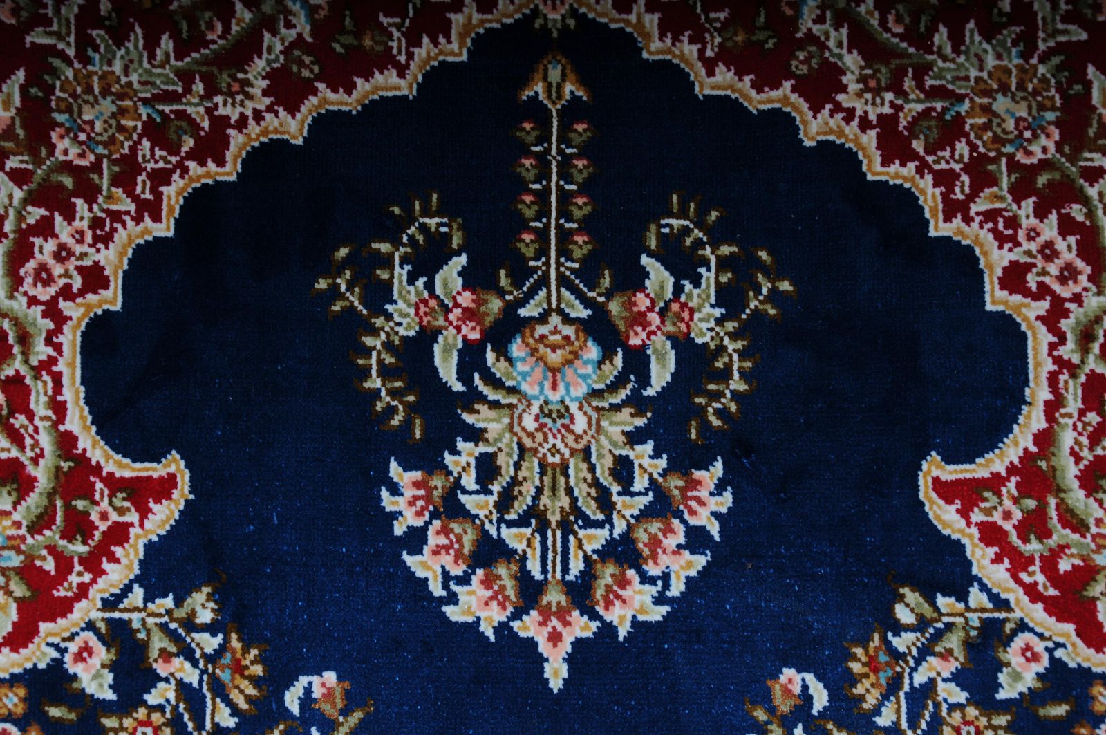 photo for sale Anatolian Prayer Rug/Tapestry Cotton/Silk, 20th Century
