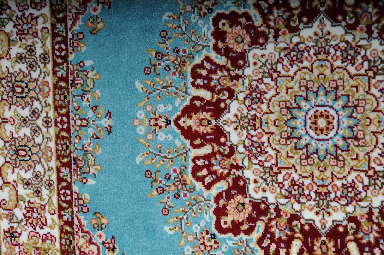 967.0 Anatolian Prayer Rug/Tapestry Cotton/Silk, 20th Century, Signed photo