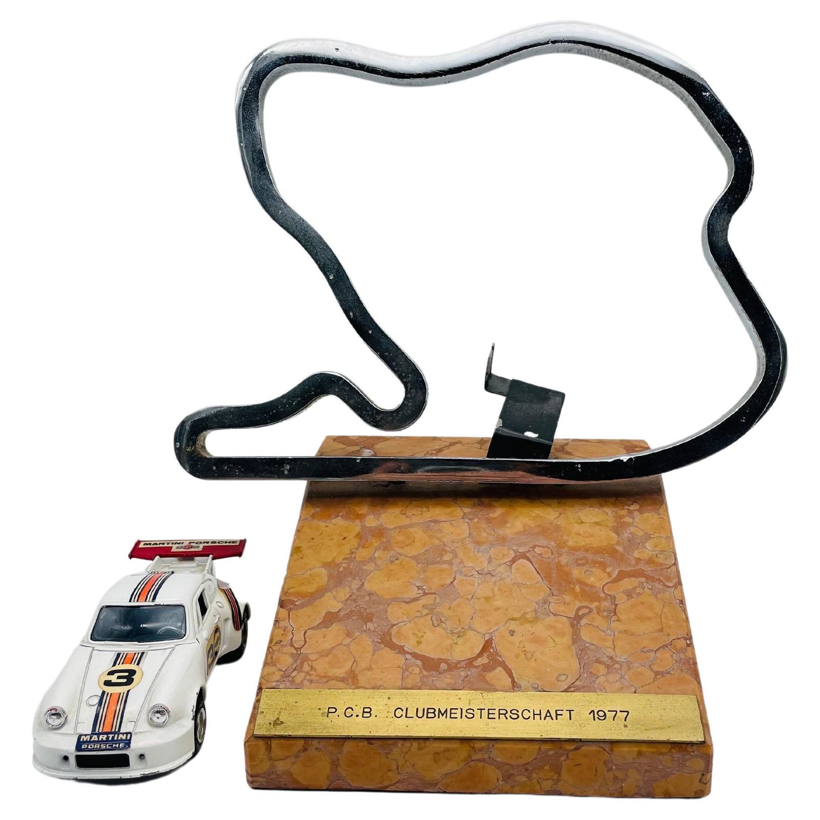 Porsche Turbo Club Model Car Shinsei Mini Power 1:37 Sculpture. Rarity photo buy