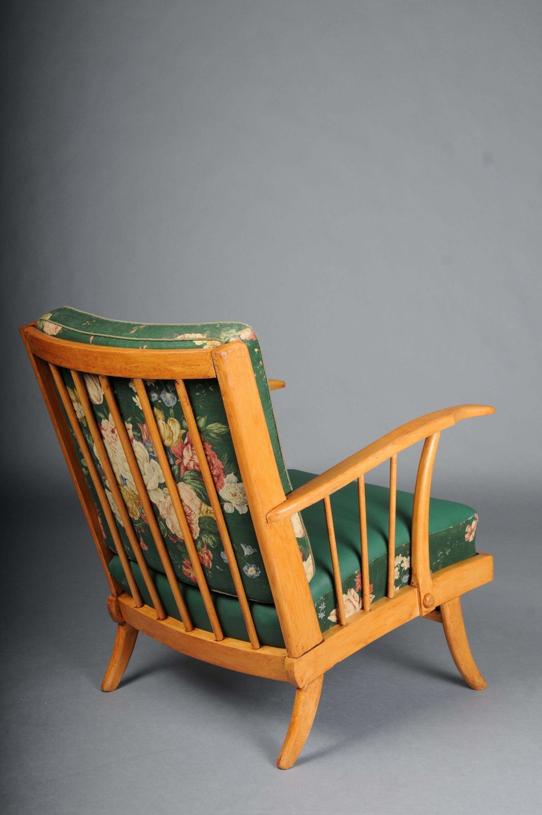 Furniture Impressive 1950s Armchair/Club Chair/Lounge Chair Paolo Buffa, Maple. photo